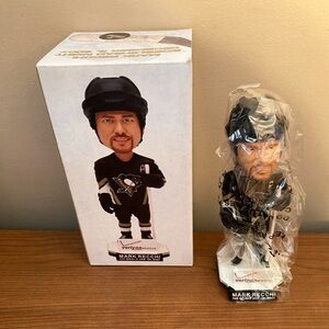 Pittsburgh Penguins Mark Recchi 500th Goal 2007 Bobblehead Nodder Verizon